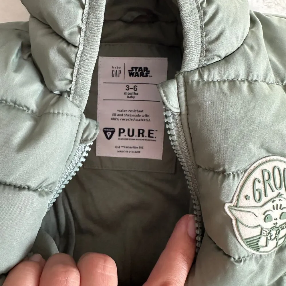 Baby Gap Baby Yoda Jacket 3-6 Months